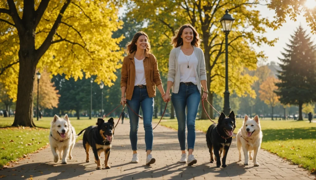 promener des chiens pour gagner de l'argent